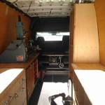 View Inside Van