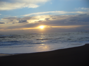 Sunset Tseriadun Beach