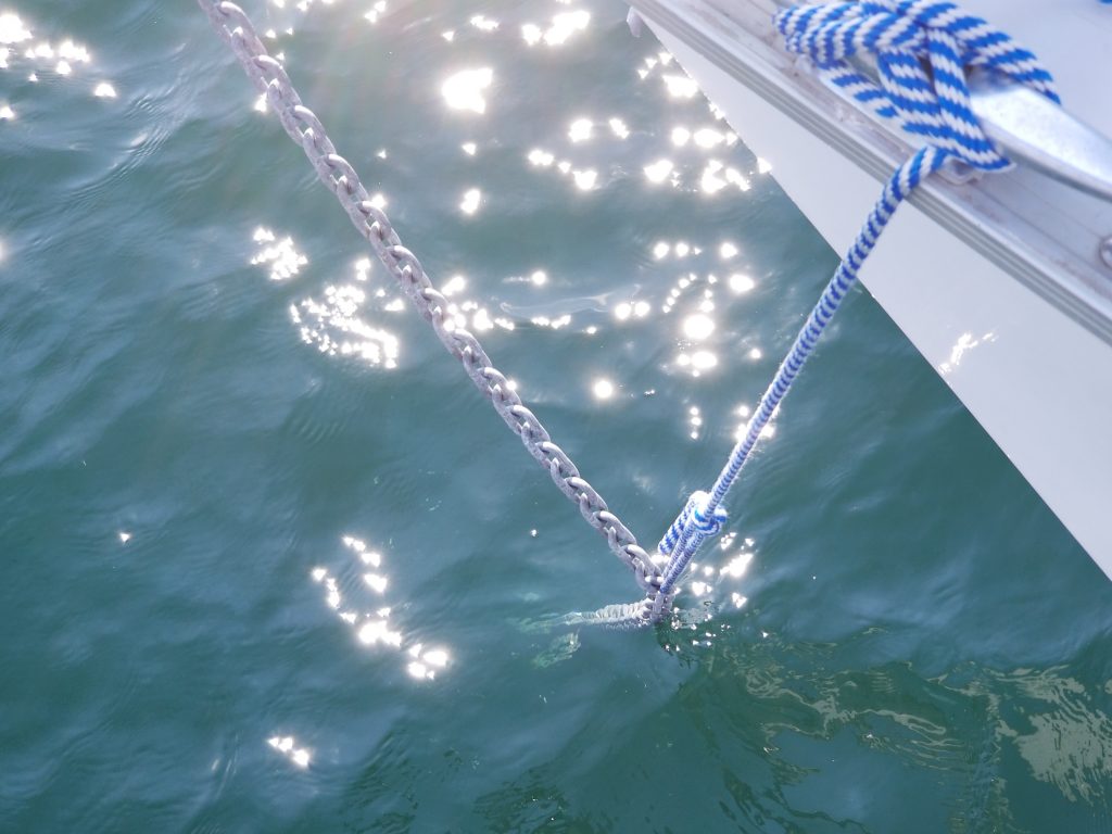 Buffering the anchor chain